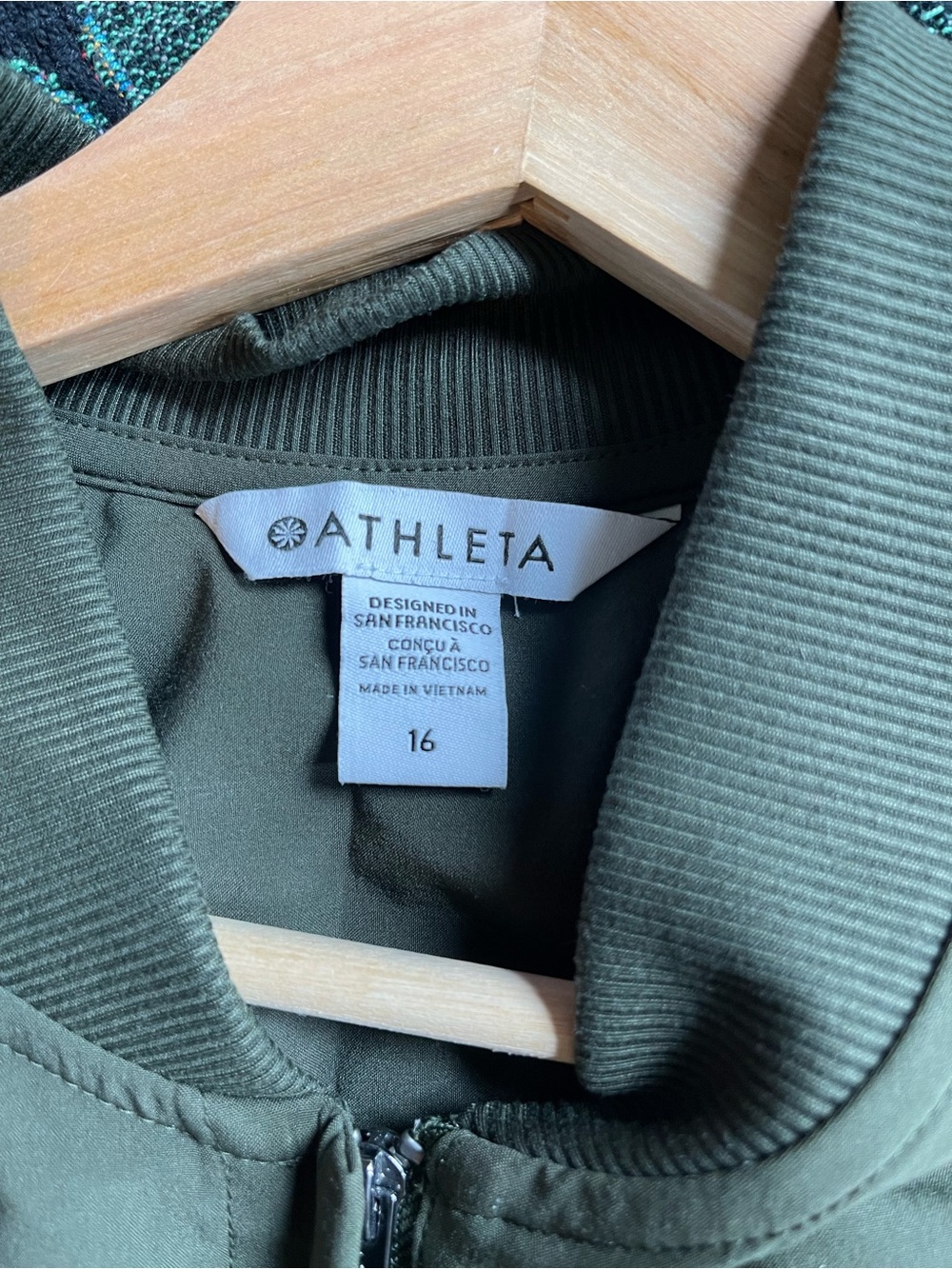 Athleta Olive Utility Cargo Jumpsuit - Picture 4 of 4